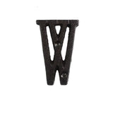 HULIANFU Metal Letters Numbers Cast Iron Decoration House Sign Doorplate DIY Cafe Wall CLH@8