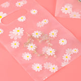 HULIANFU Small Plastic Bag for Jewelry/Earrings/Scarf/Socks Little Daisy Wedding Gift Bags Mini Packaging Bags for Business 25pcs/lot