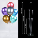 HULIANFU Table Balloon Arch Set Ballon Column Stand for Wedding Birthday Party Decorations Kids Balloons Accessories Christmas Decor ball