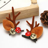 HULIANFU 2023 Christmas Headband Adornment Cute Antler Festival Style Headband Reindeer Ornaments Party Horns Cosplay Accessories