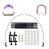 HULIANFU Table Balloon Arch Kit for Different Table Sizes Adjustable Balloon Arch Stand Great for Baby Shower Birthday Party Decorations