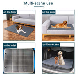 HULIANFU Washable Pet Dog Diaper Mat Waterproof Reusable Training Pad Urine Absorbent Environment Protect Diaper Mat Dogs Car Seat Cover