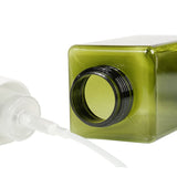 HULIANFU Soap Bottle Foaming Lotions Refillable Bottle Flower Pump Head Soap Shampoo Cosmetic Empty Bottle 250ML