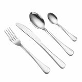 HULIANFU Spklifey Black Dinnerware Set Cutlery Stainless Steel Black Cutlery Set Rainbow Dinner Tableware Wedding Silverware Set