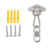 HULIANFU Stainless Steel Suspension Bracket Hammock Mount Ceiling Hook Anchor Hanger For Gym Training Aerial Yoga Sex Swing Hanging Kit