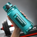 HULIANFU UZSPACE Sport Water Bottles BPA Free Portable Gym Anti-fall Leak-proof Large Capacity Fitness Kettle Tritan Plastic Drink Bottle