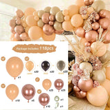 HULIANFU Macaron Balloons Garland Arch Rose Gold Confetti Ballon Wedding Birthday Baloon Birthday Party Decor Kids Baby Shower
