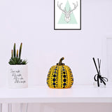 HULIANFU Pumpkin Kusama Yayoi  Artist Modern Sculpture Polka Dot Art home interior Decorations office arts wedding christmas