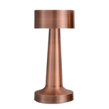 HULIANFU Retro Bar Coffee Table Lamp LED Desktop Night Light Rechargeable Touch Sensor Wireless Restaurant Bedroom Decor Lighting Fixture