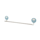 HULIANFU Towel rack free perforated bathroom bathroom seamless self-adhesive rack hook wall-mounted stainless steel towel bar
