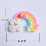 HULIANFU Soft Clay Number Balloon Cake Birthday Topper 1st Birthday Party Decorations Kids Baby Shower Girl  Happy Birthday Cake Topper