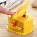 HULIANFU New Small Bird Toothpick Container Automatic Toothpick Dispenser Toothpick Holder Home Decoration Kitchen Accessories