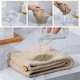HULIANFU Rapid Drying Hair Towel Microfiber Soft Skin Friendly Warp Hat Quickly Hair Drying Cap Bath Tool Shower Towel Women Lady Toallas