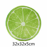 HULIANFU Thicken Fruit Design Round Soft Plush Cushion Tatami Office Chair Cushion Kindergarten Cartoon Cute Seat Pad