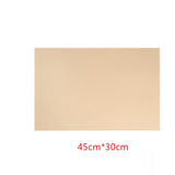 HULIANFU Rectangular Table Mat PU Leather Placemat  Waterproof Greaseproof  Pad Kitchen for Dining Anti-Scalding Insulation