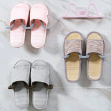 HULIANFU New Wall Mounted Shoe Rack Bathroom Home Shoe Organizer Space Saving Slippers Hanger Punch-free Wall Hanging Storage Rack