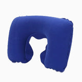 HULIANFU U Shaped Travel Pillow Inflatable Neck Car Head Rest Air Cushion for Travel Office Nap Head Rest Air Cushion Neck Pillow