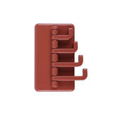 HULIANFU Self Adhesive Kitchen Wall Door Hook Key Holder Rack Towel Hanger Bathroom Rack Hooks Aluminum Multi-Purpose Storage Hooks
