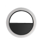 HULIANFU Selfie Ring Light for Mobile Phone Video Light Lighting Camera Portable Dry Battery Dimmable Light Makeup Mini Round Fill Light