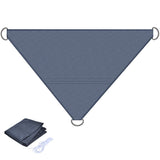 HULIANFU Waterproof Sun Shade Polyester Square Rectangle Shade Sail Garden Terrace Canopy Swimming Camping Hiking Yard Sail Awning