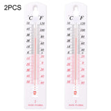 HULIANFU New Accurate Indoor Outdoor Temperature Meter Office Room Wall Hang Greenhouse Thermometer Humidity Meter