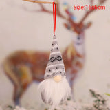 HULIANFU New Year  Gifts Cute Angel Ski Dolls Navidad Hanging Pendant Christmas Home Decor Xmas Tree Ornaments Noel Natal Decoration