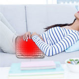 HULIANFU Physiotherapy Heating Pad Electric Heating Pad Back Therapy Pad Small Electric Blanket 60x30cm 110/220V EU/US/AU/UK Japan Plug