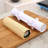 HULIANFU Sushi Maker Roller Rice Mold Bazooka Vegetable Meat Rolling Tool DIY Sushi Making Machine Kitchen Accessories Sushi Tool