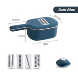 HULIANFU Multi-function Potato Carrot Cucumber Mandoline Slicer Cutter Grater Shredders with Strainer / Kitchen Fruit and Vegetable Tools