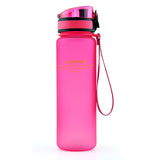 HULIANFU UZSPACE Sport Water Bottle 500/1000ML Portable Leakproof Outdoor Shaker My Bottle Tritan Plastic Eco-Friendly Drinkware BPA Free