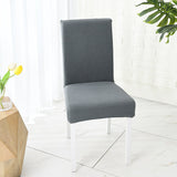 HULIANFU Waterproof Elastic Chair Cover With Back Dining Room Chair Covers Jacquard Covers For Chairs For Kitchen Wedding Hotel Banquet