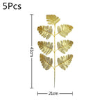 HULIANFU Tropical Palm Leaves Summer Monstera Artificial Silk Turtle Leaves For Home Hawaiian Luau Beach Wedding Party Decor Fake Plants