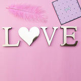 HULIANFU Room Decor Decorative Mirrors Wall Stickers Letter LOVE DIY Aesthetic Mirror Stickers For Living Room Espejos Decorativos