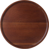 HULIANFU Japanese-style household acacia wood, rectangular and round trays, cup holders, cups, tea cups, snack trays, pizza trays