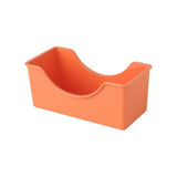 HULIANFU Pure Color Household Plastic Sauce Snack Dessert Plate Sushi Japanese Candy Dishes Desktop Garbage Tray Kitchen Accessories