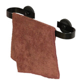 HULIANFU Magnetic Towel Bar Holder for Kitchen,Refrigerator, RV,Restroom,Bathroom Storage, Black or Silvery