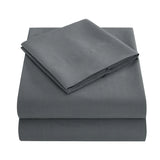HULIANFU Multi Colors Bed Sheet Sets Soft Bed Sheets Twin/Full/Queen/King Size Bedroom Flat Sheet + Fitted Sheet + Pillow Case XF1026-1
