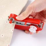 HULIANFU Mini Sewing Machines Needlework Cordless Hand-Held Clothes Useful Portable Sewing Machines Handwork Tools Sewing Accessories