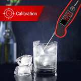 HULIANFU ThermoPro TP19 Instant Fast Reading Digital Meat Thermometer Waterproof Grilling BBQ Thermometer LED Display Kitchen Thermometer
