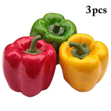 HULIANFU New Simulation Foam Fake Vegetable Creative Decorative DIY Plastic Artificial Fruit For Home Decor Accessories Photography Props