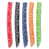 HULIANFU Summer Ice Cooling Wrap Tie 5Colors Non-toxic Neck Arm Cooler Scarf Body Headband Towel Bandana Free Shippin g