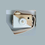 HULIANFU Nordic European Style Camera Toys Baby Kids Room Decor Furnishing Articles Child Christmas Birthday Wood Gifts
