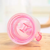 HULIANFU New 400/600Ml 3 Color Solid Plastic Spray Cool Summer Sport Water Bottle Portable Climbing Outdoor Bike Shaker My Water Bottles