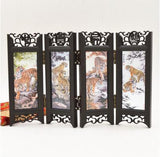 HULIANFU Multi-pattern Antique Small Screen Chinese Style Mask  Ornaments Features Crafts Tourism Souvenirs Gift  Home Decoration