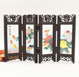 HULIANFU Multi-pattern Antique Small Screen Chinese Style Mask  Ornaments Features Crafts Tourism Souvenirs Gift  Home Decoration