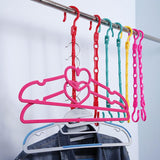 HULIANFU Portable Space Saver cabide Wonder 5-Hole Magic clothes hanger Hook Closet Organizer 1pcs