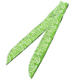 HULIANFU Summer Ice Cooling Wrap Tie 5Colors Non-toxic Neck Arm Cooler Scarf Body Headband Towel Bandana Free Shippin g