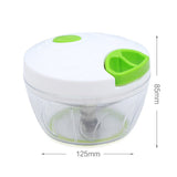 HULIANFU Kitchen Pulling Manual Food Rope Processor Shredder Vegetable Meat Garlic Onion Chopper Slicer Household Hand Mincer Tool