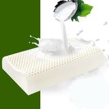 HULIANFU PurenLatex 60x40 Thailand Pure Natural Latex Pillow Remedial Neck Protect Vertebrae Health Care Orthopedic Pillow Slow Rebound