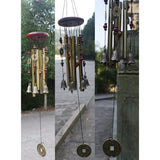HULIANFU Outdoor Living Wind Chimes Yard Garden Tubes Bells Copper Antique Windchime Wall Hanging Home Decor Decoration wind chimes